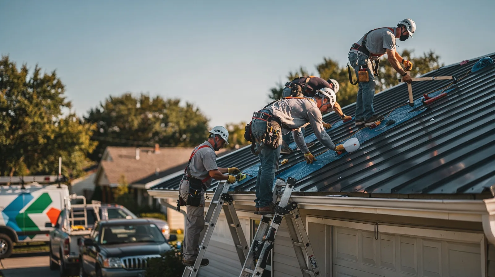 Metal Roof Installation in White Heath, IL near me